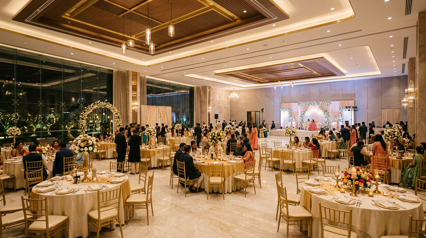 Modern Celebration Hall concept preview